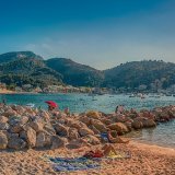 La plage du port de Soller